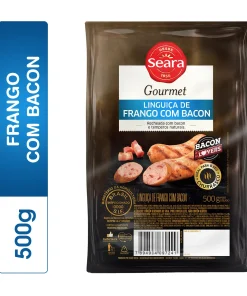 Linguiça de frango com bacon Seara Gourmet 500g